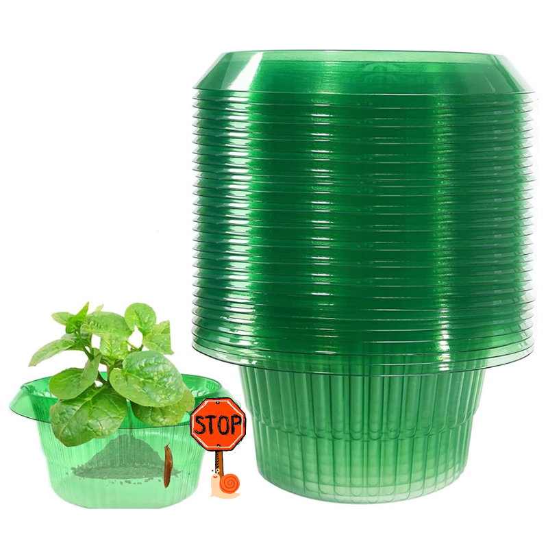 Gardening Tools Green - Anneaux de Protection des limaces pour