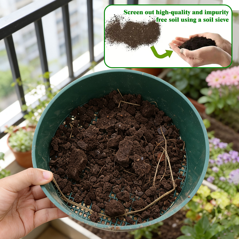 Garden Sieve Soil - 【Indispensable pour le jardinage】Tamis à terre