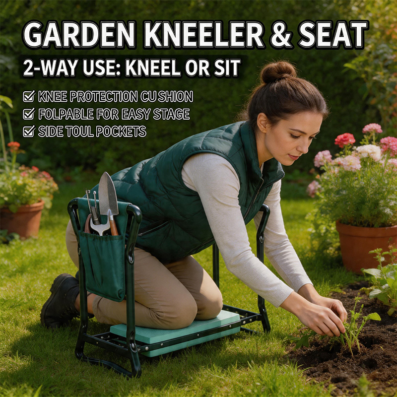 Garden Kneeling Pad - Siège de jardin pliant avec coussin