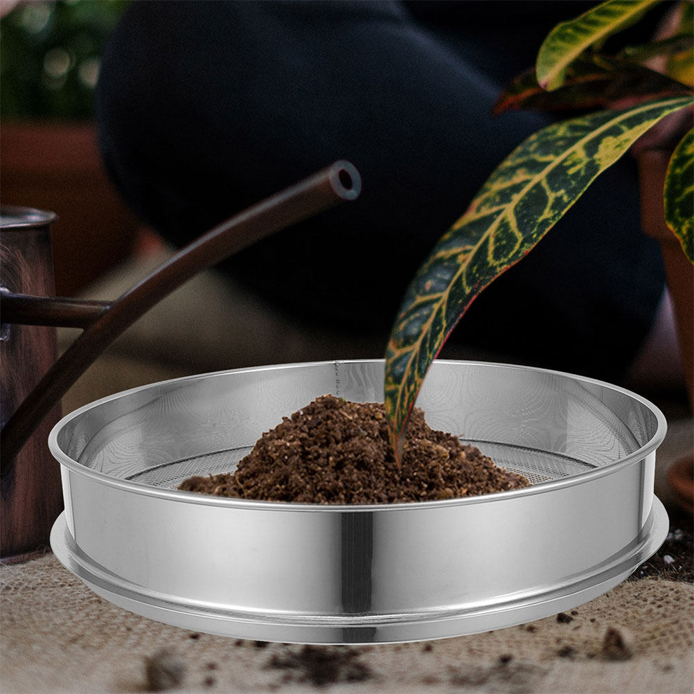 Tamis en maille d'acier inoxyd - Garden Sieve Soil avis et prix