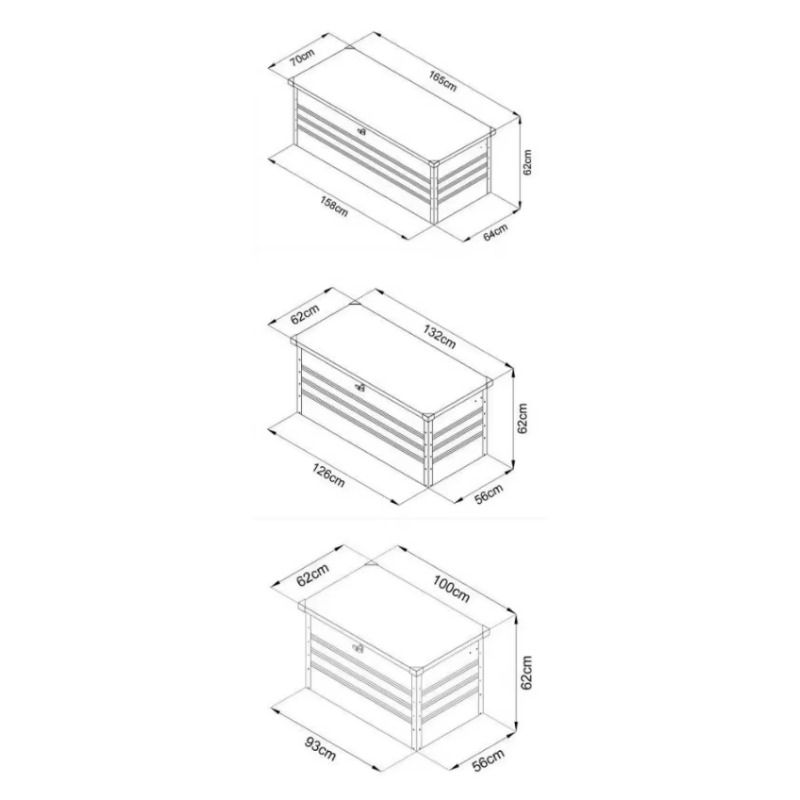 Armoire de rangement extérieur - Gardening Tools Box avis et prix