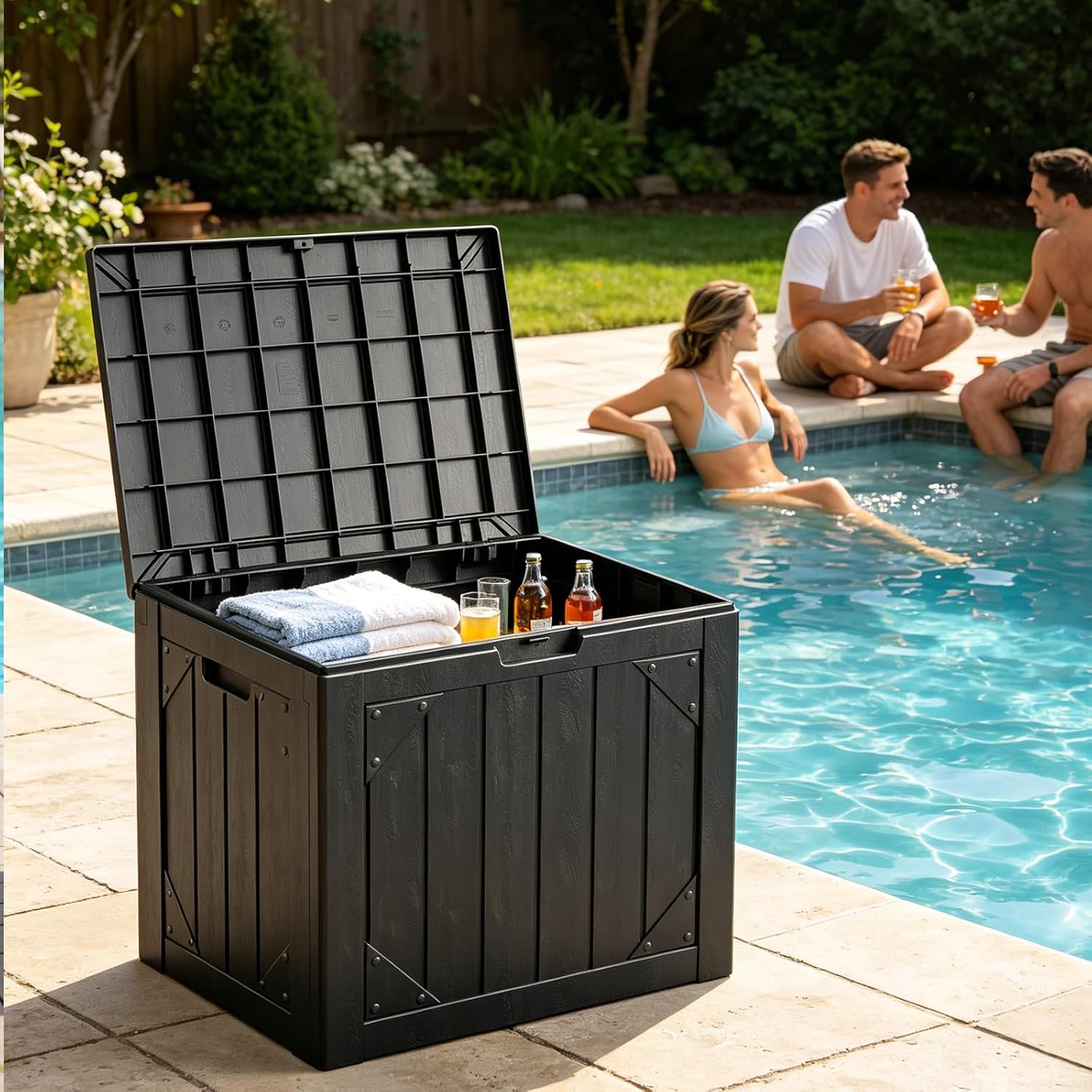 Boîte de rangement extérieure  - Gardening Tools Box avis et prix