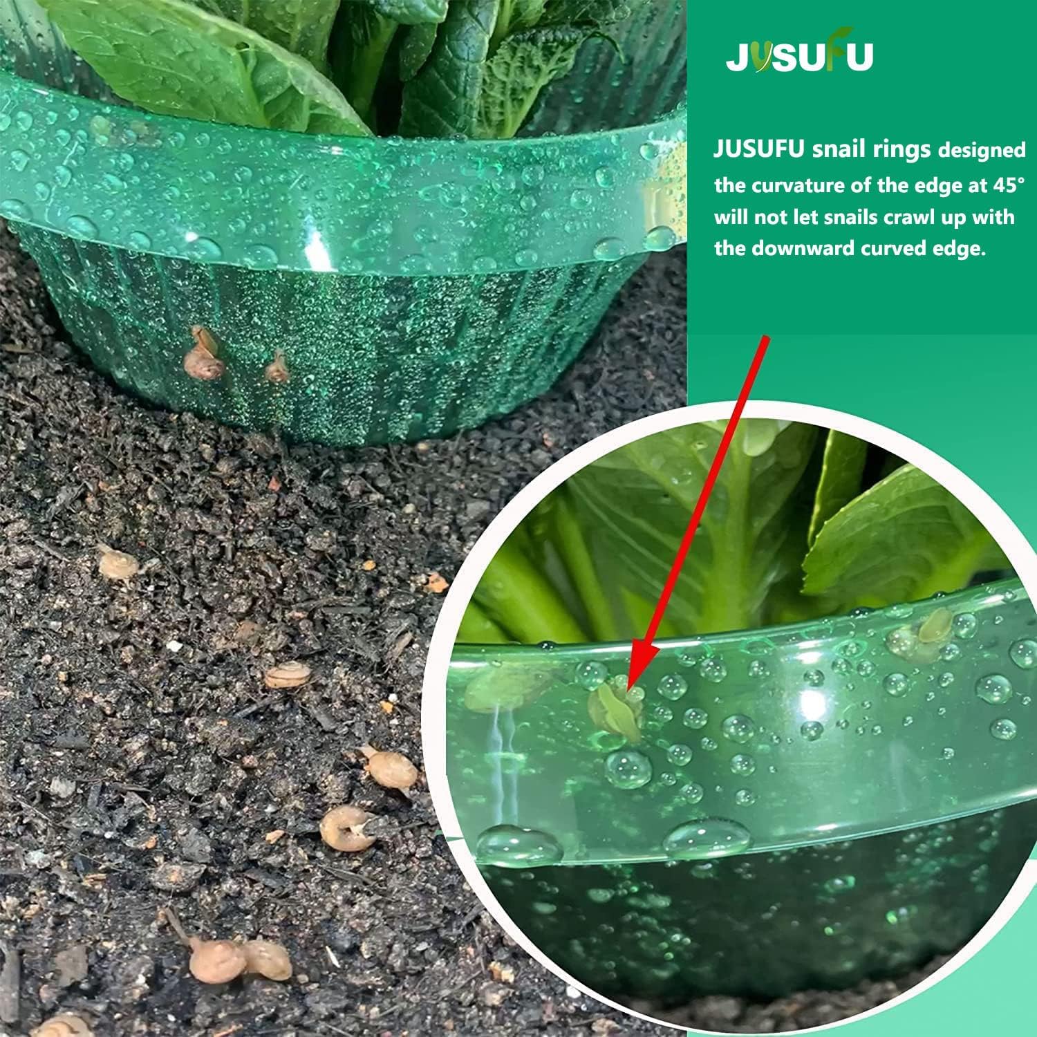 1/30 pièces Anneaux de protect - Gardening Tools Green avis et prix