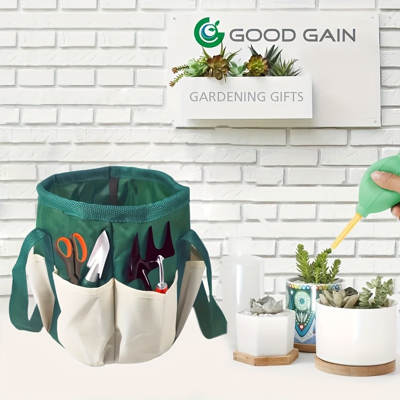 Sac à outils de jardin rond bl - Gardening Tools Green avis et prix