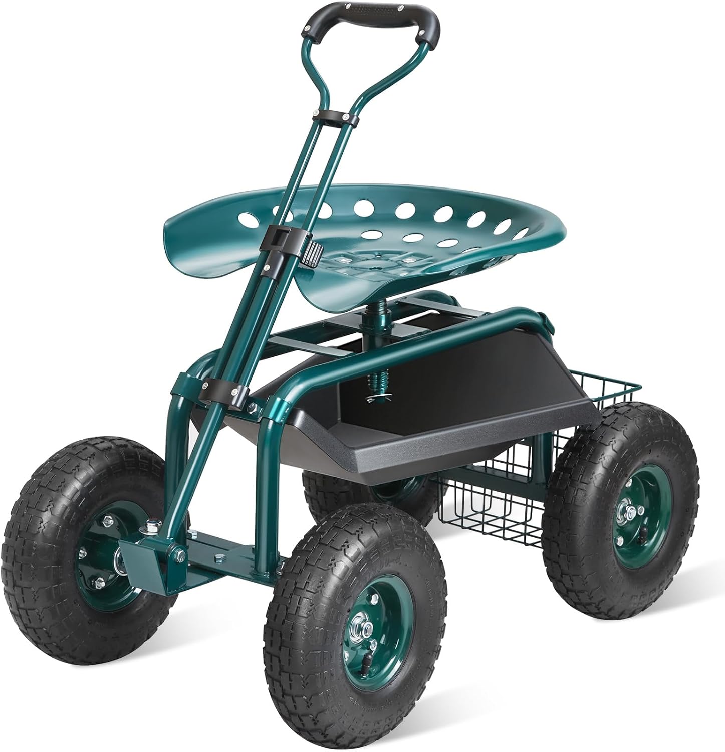 Chariot de jardin roulant avec - Gardening Tools Green avis et prix