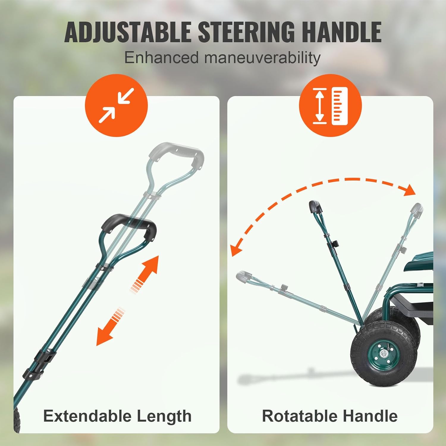 Chariot de jardin roulant avec - Gardening Tools Green avis et prix